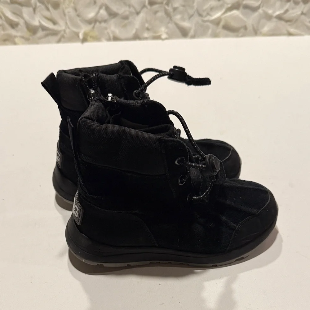 UGG Kids Black Winter Boots